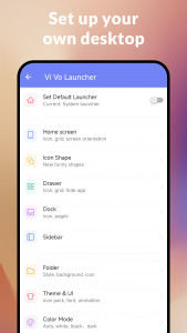 اسکرین شات 8 برنامه Victor Launcher