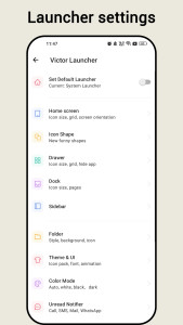 اسکرین شات 8 برنامه Victor Launcher - win launcher
