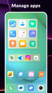 اسکرین شات 4 برنامه Victor Launcher