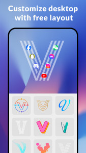 اسکرین شات 3 برنامه Victor Launcher