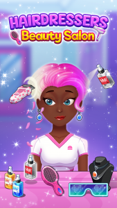اسکرین شات 2 بازی Beauty salon: Hairdressers