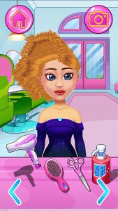 اسکرین شات 3 بازی Beauty salon: Hairdressers