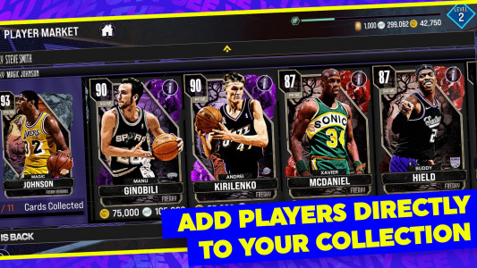 اسکرین شات بازی NBA 2K24 MyTEAM 5