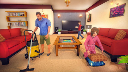 اسکرین شات بازی Virtual Family Dad Life- Happy Family Simulator 3D 5