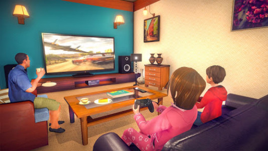 اسکرین شات بازی Virtual Family Dad Life- Happy Family Simulator 3D 3