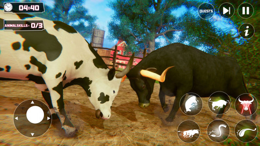 اسکرین شات بازی Scary Cow Simulator Rampage 4