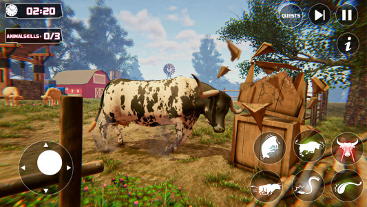 اسکرین شات بازی Scary Cow Simulator Rampage 2