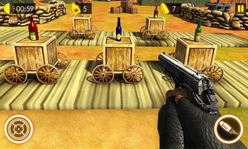 اسکرین شات بازی Gun Bottle Shooting Expert 3D 2