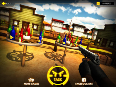 اسکرین شات بازی Gun Bottle Shooting Expert 3D 6