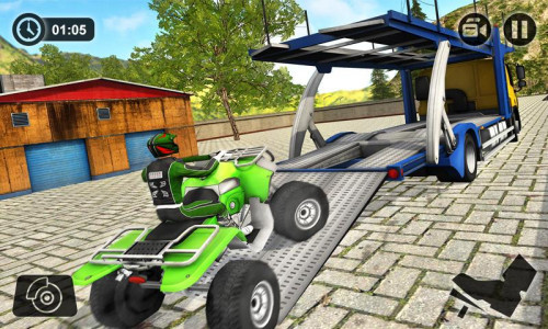 اسکرین شات بازی Car Transporter Cargo Truck Driving Game 2020 3
