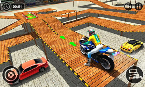 اسکرین شات بازی City Bike Stunt Parking Adventure  2