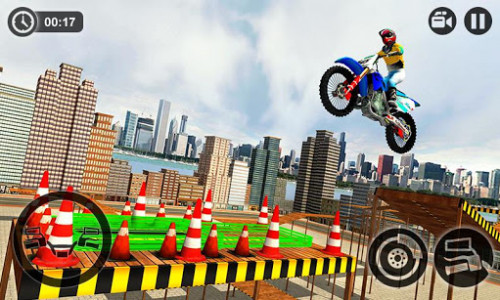 اسکرین شات بازی City Bike Stunt Parking Adventure  3
