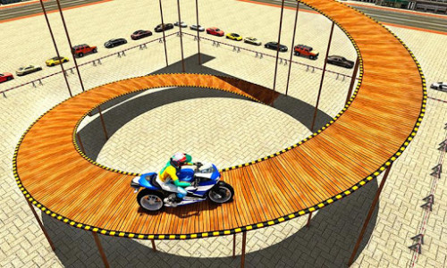 اسکرین شات بازی City Bike Stunt Parking Adventure  4