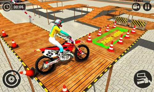 اسکرین شات بازی City Bike Stunt Parking Adventure  5