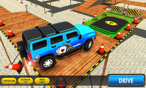 اسکرین شات بازی City Climb Prado Stunt Parking 1