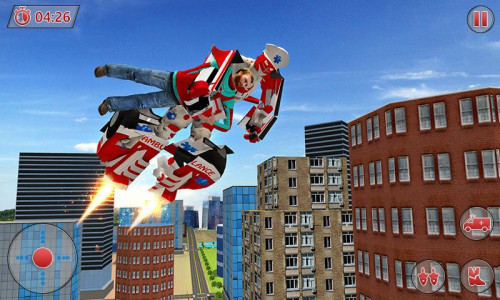 اسکرین شات بازی Ambulance Robot City Rescue 6