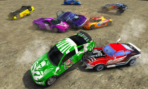 اسکرین شات بازی Demolition Derby Car Arena 4