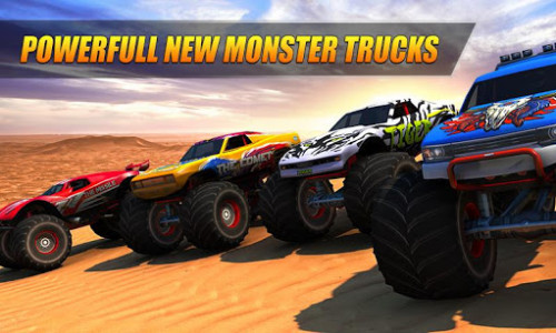 اسکرین شات بازی Monster Truck Racing 1