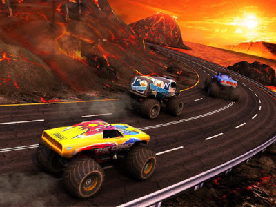 اسکرین شات بازی Monster Truck Racing 8