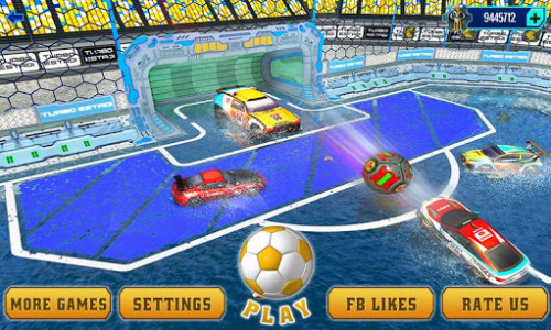 اسکرین شات بازی Football Car Game 2019: Soccer Cars Fight 1