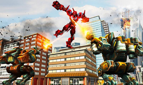 اسکرین شات بازی Robot Car War Transform Fight 5