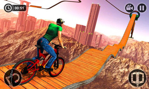 اسکرین شات بازی Impossible BMX Bicycle Stunts 2