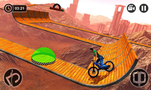 اسکرین شات بازی Impossible BMX Bicycle Stunts 5