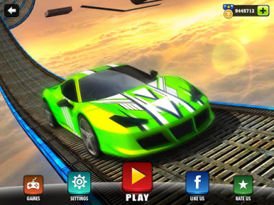 اسکرین شات بازی Impossible Stunt Car Tracks 3D 6
