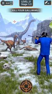 اسکرین شات 7 بازی Dino Hunter: Wild Shooting
