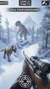 اسکرین شات 2 بازی Dino Hunter: Wild Shooting
