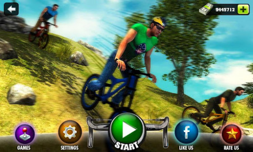 اسکرین شات بازی Uphill Offroad Bicycle Rider 1