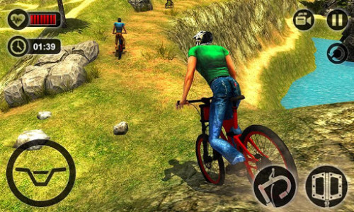 اسکرین شات بازی Uphill Offroad Bicycle Rider 2