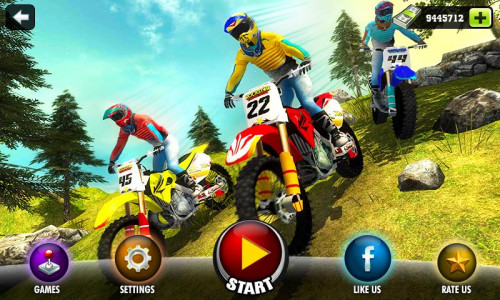 اسکرین شات بازی Uphill Offroad Motorbike Rider 1
