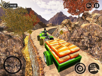 اسکرین شات بازی ATV Quad Bike Rider 2018: Uphill Cargo Transporter 7