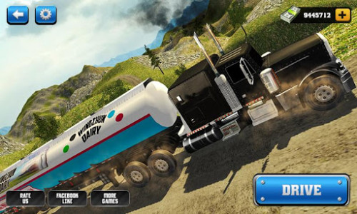اسکرین شات بازی OffRoad Milk Tanker Delivery 1