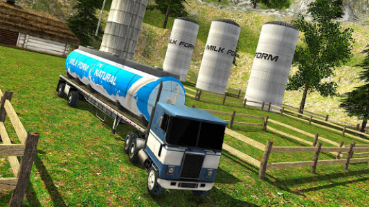 اسکرین شات بازی OffRoad Milk Tanker Delivery 6