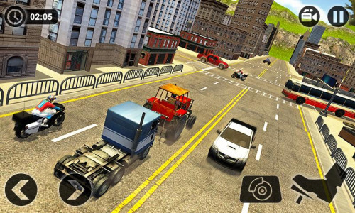 اسکرین شات بازی Offroad Tractor Pulling Driver 2