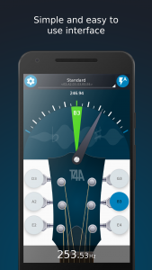 اسکرین شات برنامه Beginner Guitar Tuner 1