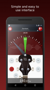 اسکرین شات 2 برنامه Ultimate Banjo Tuner