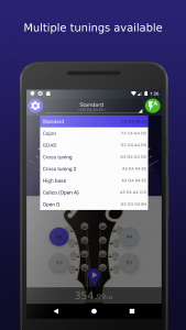 اسکرین شات برنامه Ultimate Mandolin Tuner 3