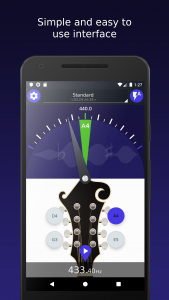 اسکرین شات برنامه Ultimate Mandolin Tuner 2