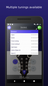 اسکرین شات 3 برنامه Ultimate Mandolin Tuner