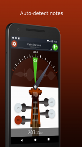 اسکرین شات برنامه Ultimate Violin Tuner 1