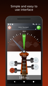 اسکرین شات برنامه Ultimate Violin Tuner 2