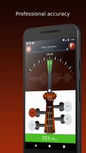 اسکرین شات 4 برنامه Ultimate Violin Tuner