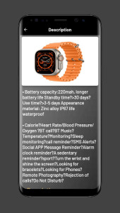 اسکرین شات برنامه T800 Ultra Smartwatch Guide 2