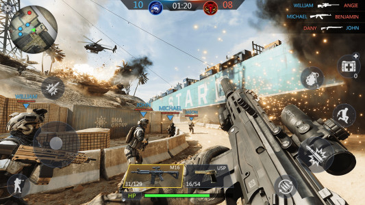 اسکرین شات 4 بازی FPS Strike Ops : Modern Arena