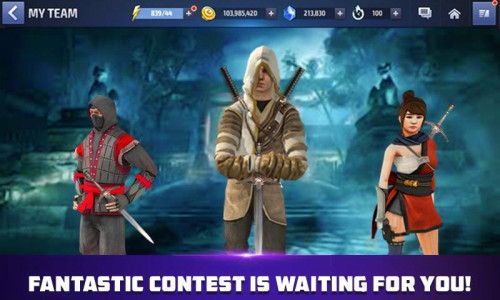 اسکرین شات 1 بازی Superhero Ninja Kung Fu Fights