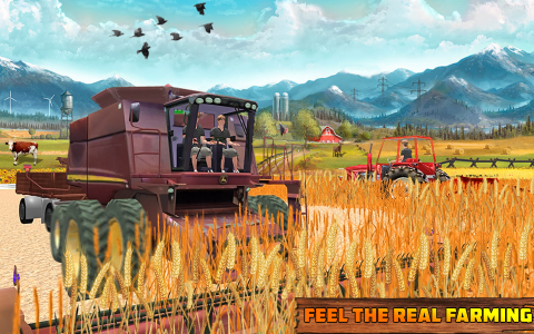 اسکرین شات بازی Khakassia Organic Tractor Farm 1