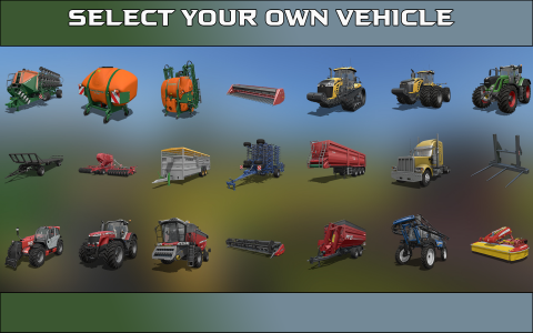 اسکرین شات بازی Khakassia Organic Tractor Farm 2